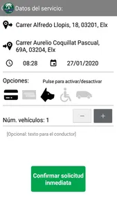 SERVITAXI ELX screenshot 3