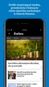 Forbes Polska screenshot 1