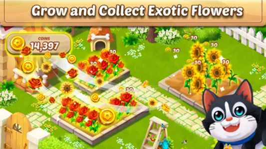 Solitaire Garden Escapes screenshot 1