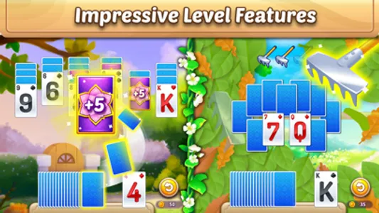 Solitaire Garden Escapes screenshot 2