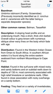 Marine Fish Guide screenshot 1