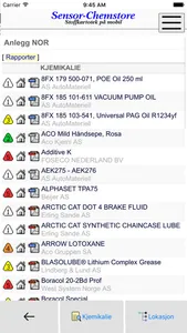 Sensor Chemstore screenshot 5