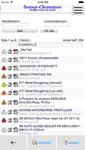 Sensor Chemstore screenshot 7