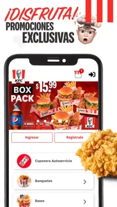 KFC El Salvador screenshot 1