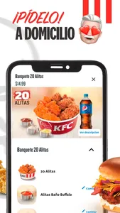 KFC El Salvador screenshot 2