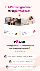 Pawsh: Book Dog Groomers screenshot 1