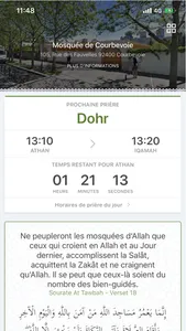 Mosquée Courbevoie screenshot 0