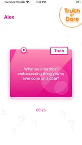 Truth or Dare - Hot Dirty Game screenshot 2