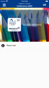 Messer Meetings screenshot 1