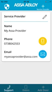 ASSA ABLOY Sliding Door Mgr screenshot 5