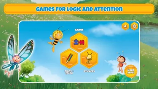 Maya the Bee's gamebox 4 screenshot 1