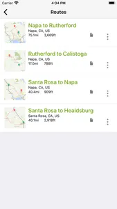 SNP Natuurreizen - Route app screenshot 1