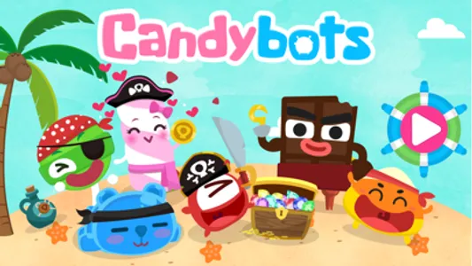 CandyBots Kids - ABC 123 World screenshot 0