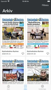 E-tidning KKuriren screenshot 1