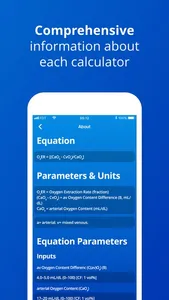 Critical Care – Perfusion Calc screenshot 2