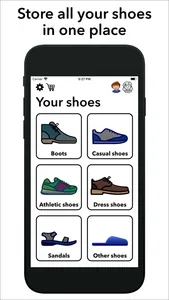 Shoes organizer screenshot 0