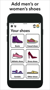 Shoes organizer screenshot 1