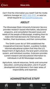 MSU-E Experts Directory screenshot 3