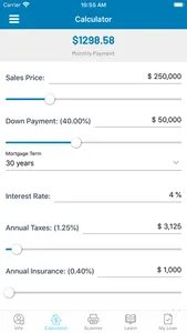 MyFCB Mobile Mortgage screenshot 2