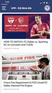 FC Dallas - Youth screenshot 1