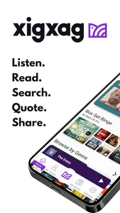 xigxag: Audiobooks, but Better screenshot 0