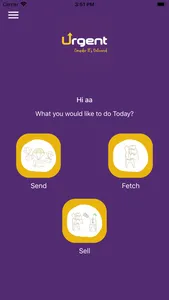 Urgent Delivery App screenshot 1