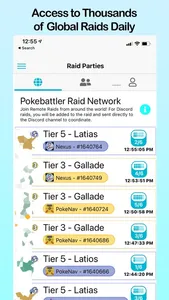 Pokebattler Raid Party screenshot 1