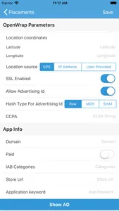 OpenWrap SDK App screenshot 2