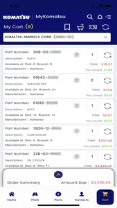 MyKomatsu Mobile screenshot 5