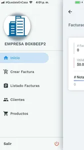 BoxBeep Facturacion screenshot 1