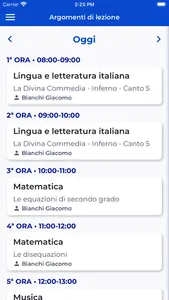 Nuvola - Tutore Studente screenshot 2