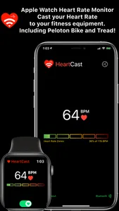 HeartCast: Heart Rate Monitor screenshot 0