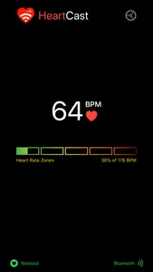 HeartCast: Heart Rate Monitor screenshot 1