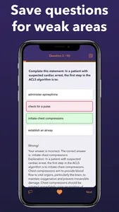 ACLS Review & Pretest screenshot 8