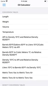 Saybolt Oil Calculator screenshot 3