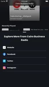 Cairo Business Radio screenshot 2