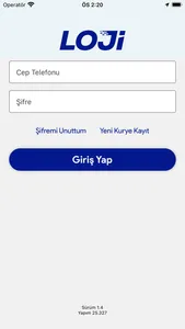 Loji - Kurye screenshot 1