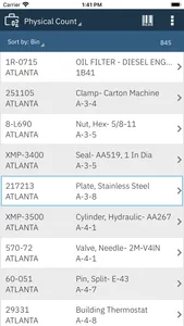 IBM Maximo Cycle Counts screenshot 0