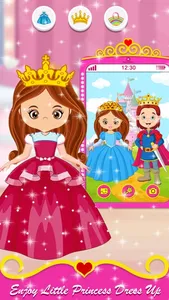 Pink Princess Learning Phone screenshot 2