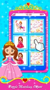 Pink Princess Learning Phone screenshot 4