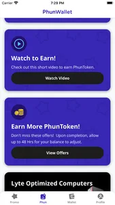 PhunWallet screenshot 0