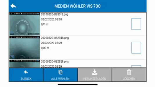 Video Inspektion App screenshot 6