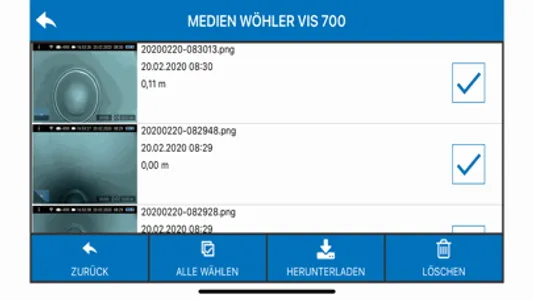 Video Inspektion App screenshot 7