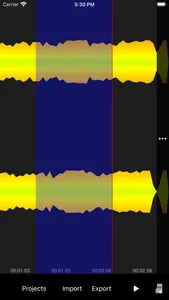 Wave Audio Editor screenshot 1