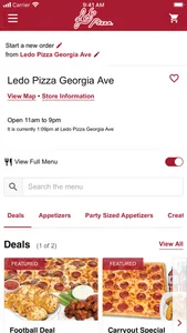 Ledo Pizza screenshot 3