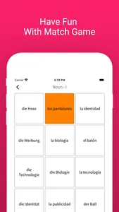 Practice German Spanish Words screenshot 4