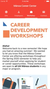 UH Manoa Career Center screenshot 3