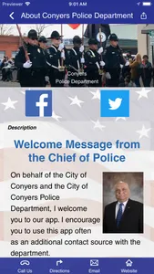 Conyers PD App screenshot 1