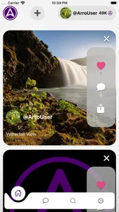 Arro Social App screenshot 1