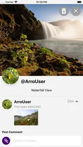 Arro Social App screenshot 2